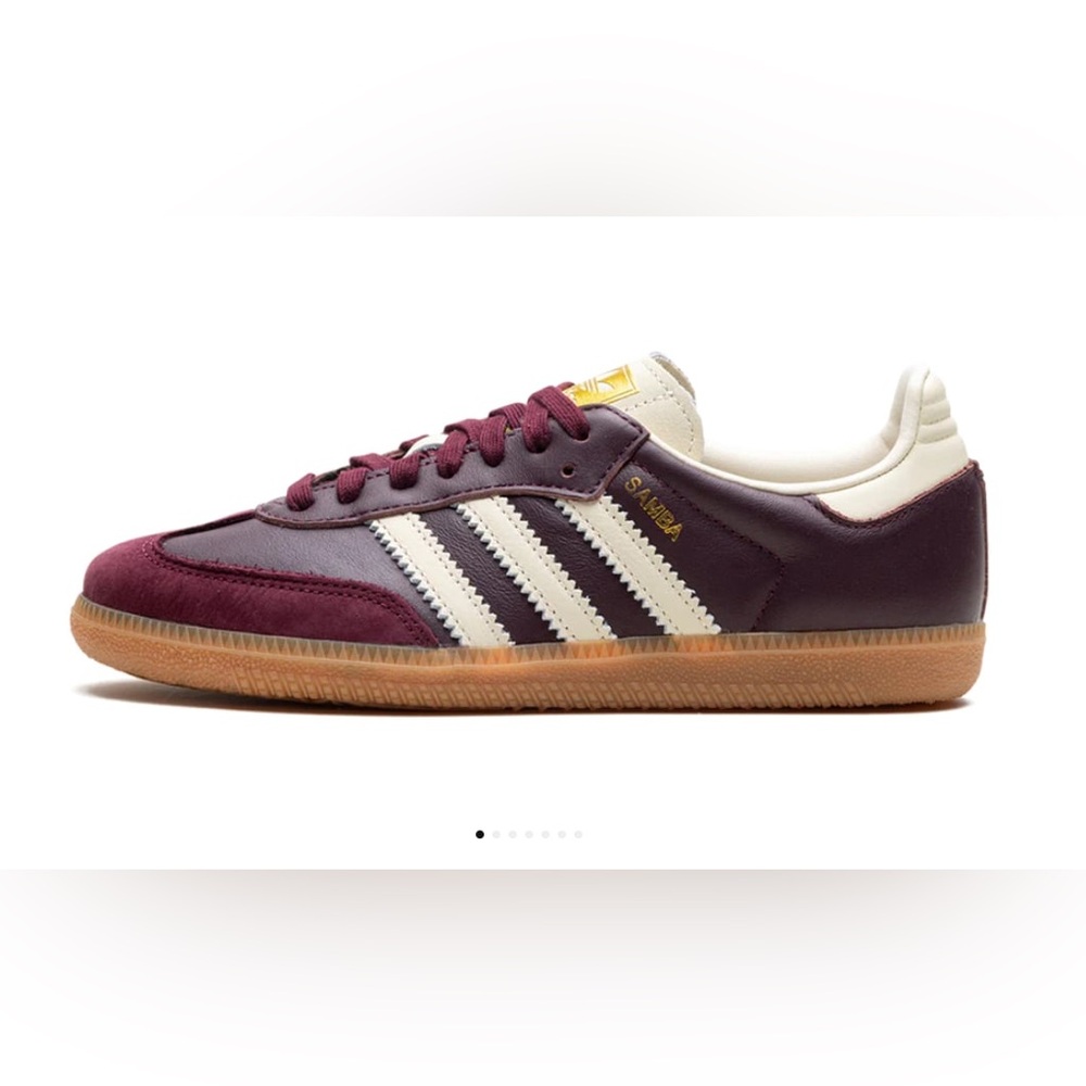 Adidas Women’s Burgundy Samba Sneakers 7.5